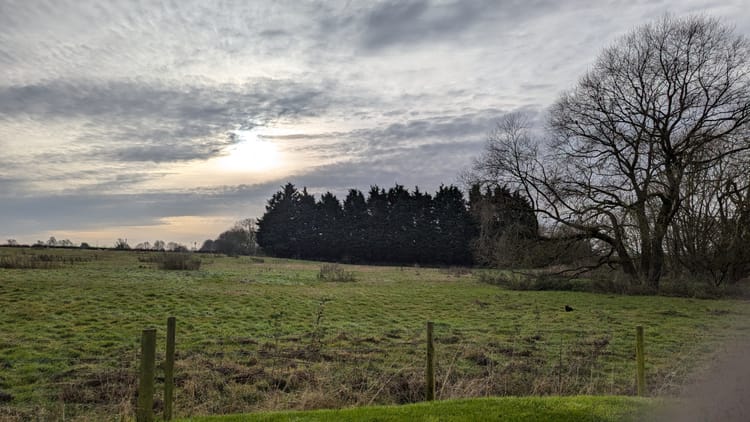 Countryside scene in North Yorkshire.