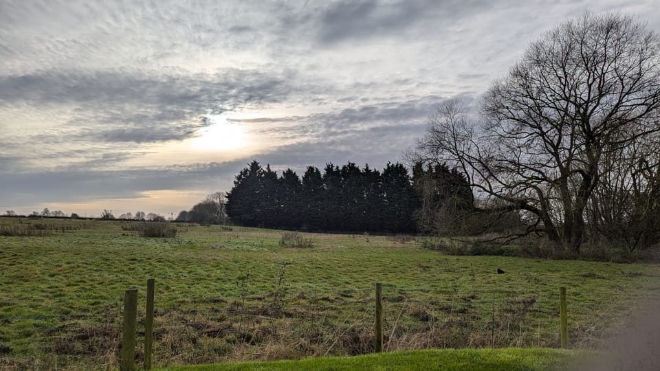 Countryside scene in North Yorkshire.